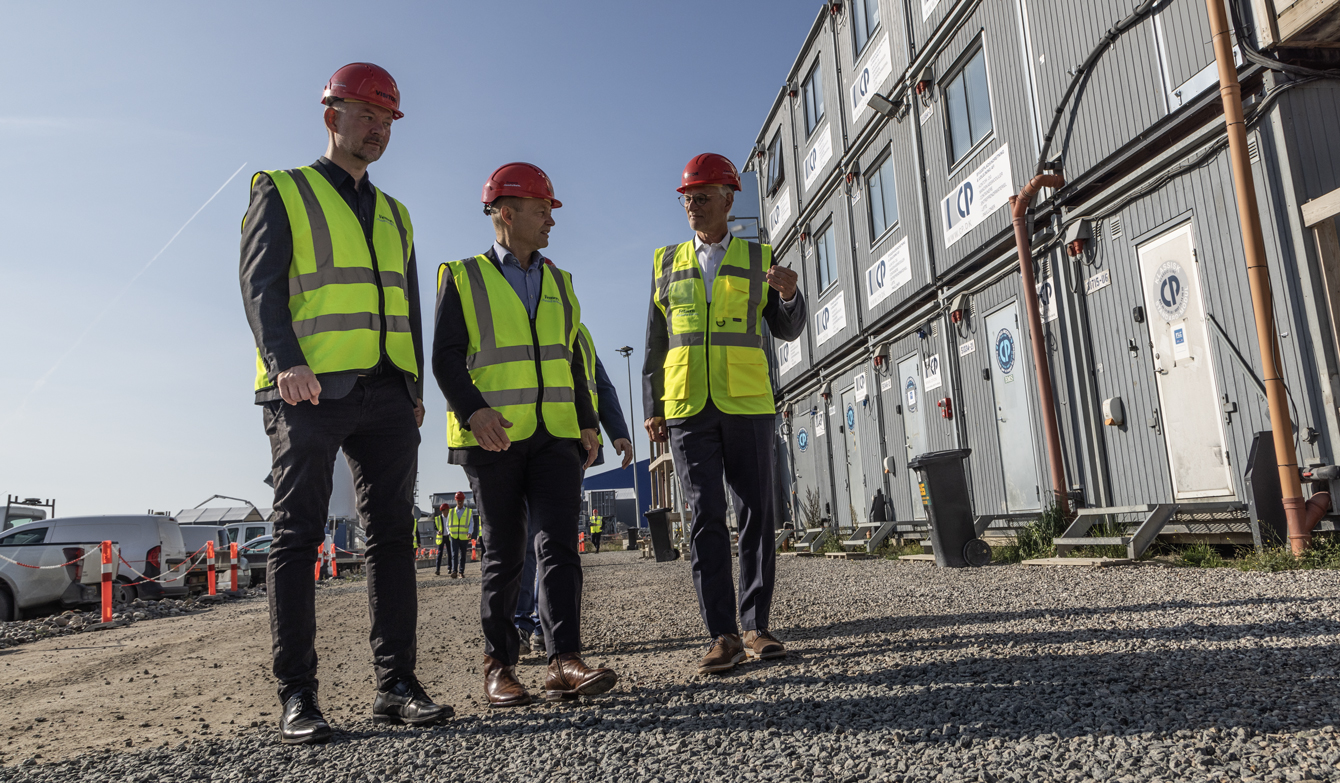 Bestyrelsen på besøg hos Femern Bælt